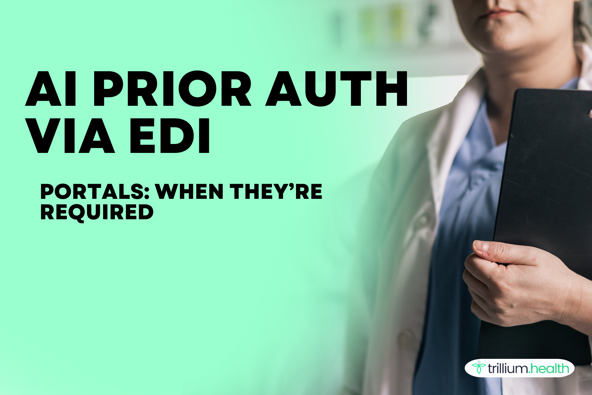 Can AI Submit Prior Auth via EDI (e.g., 278) and When Is Portal Submission Still Needed?